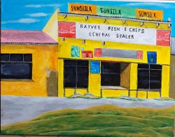 Rayvee's fish & chips.